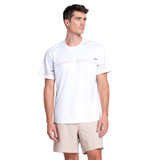 K-Swiss Fracture Short Sleeve - Men's White/Moonstruck View 1