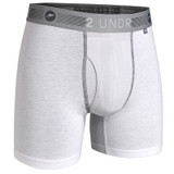 2UNDR Flow Shift Boxer Brief (White) White View 1