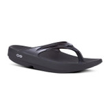 OOfos OOlala Thong - Women's Black View 1