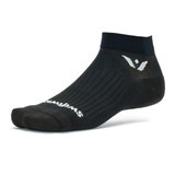 Swiftwick Aspire One Ankle Black View 1