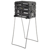 Tourna Ballport Deluxe with Wheels (80 Balls) Black View 1