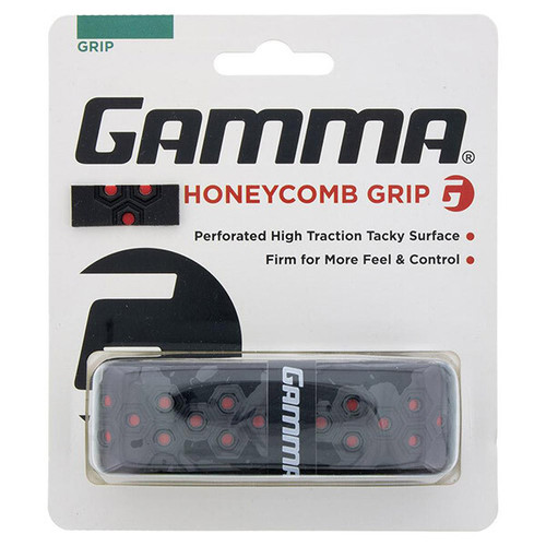 GAMMA Honeycomb Replacement Grip Black/Red View 1