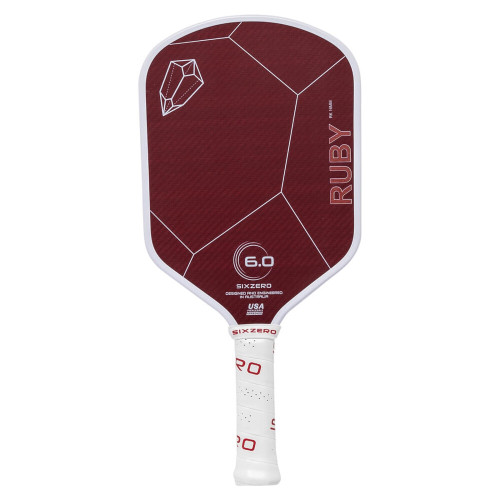 Six Zero Ruby 16mm Pickleball Paddle | Fromuth Racquet Sports