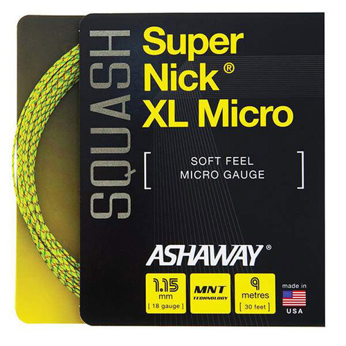 Ashaway Supernick XL Micro Squash (Yellow) Yellow View 1