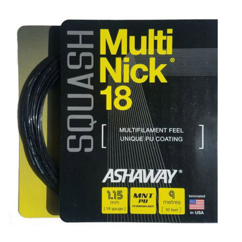 Ashaway MultiNick Squash 18g Black View 1