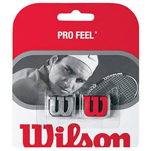 Wilson Pro Feel (2x) Silver/Red View 1