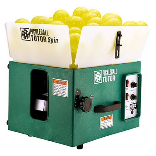 Pickleball Tutor Spin w/ 2 Line Oscillation (Battery) Green View 1