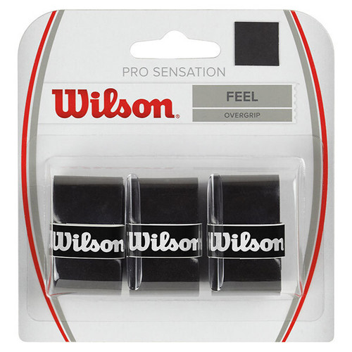 Wilson Sensation Pro Overgrip (3x) Black View 1