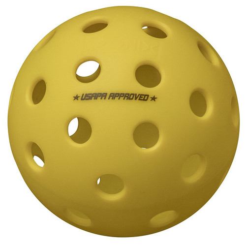 Onix Fuse G2 Outdoor Pickleballs (3x) Yellow View 1