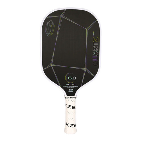 Six Zero Quartz Pickleball Paddle Crystal View 1