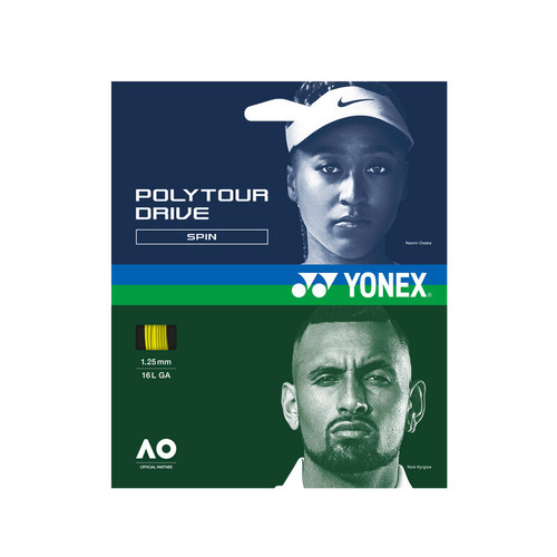Yonex Polytour Drive 125 16L (Yellow) Yellow View 1