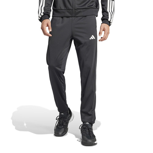 adidas Club 3 Stripes Knit Pant - Men's Black View 1