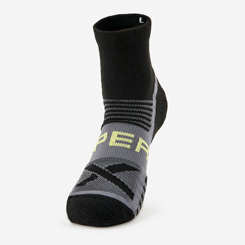 Thor-Lo Experia Tennis Thin Cushion Ankle Black View 1