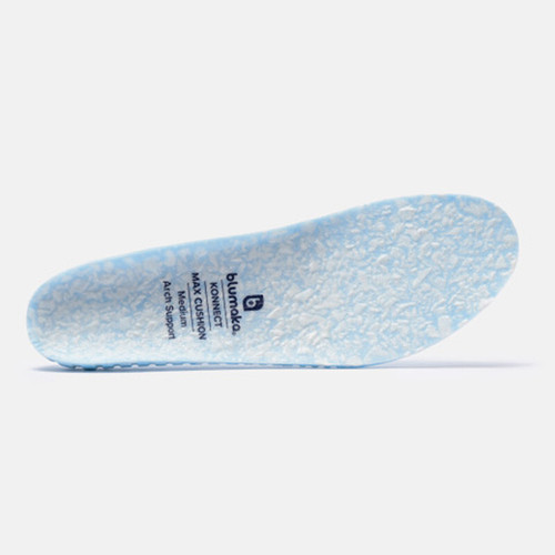 Blumaka NonSlip Konnect Max Cushion-Medium Arch Support Insoles Blue View 1