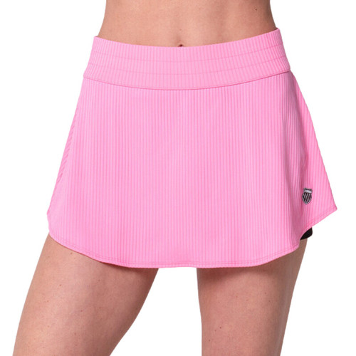 K-Swiss Motion Skirt 13.5" - Women's Techno Pink View 1