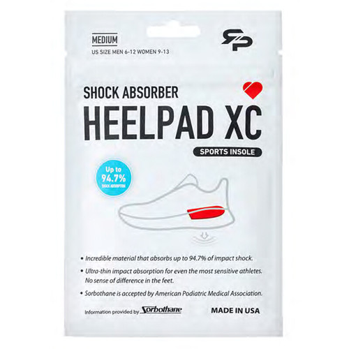 Road To Pro Heel Pad XC V2 Red View 1