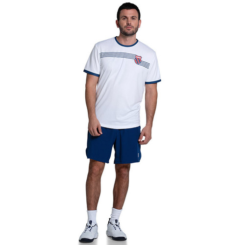 K-Swiss Tradition Short Sleeve (M) White View 1