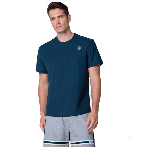 K-Swiss Stellar Short Sleeve - Men's Peacoat View 1