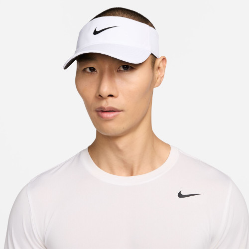 Nike Dri-FIT Ace CB Visor White View 1