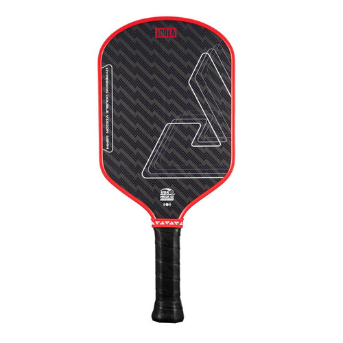 JOOLA Hyperion Double Vision 16mm Pickleball Paddle Ignite Red View 1