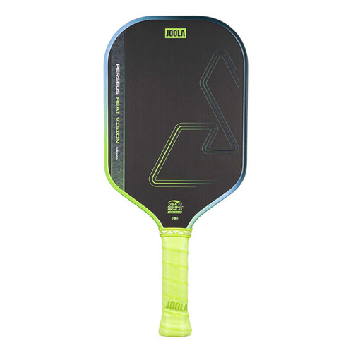 JOOLA Perseus Heat Vision 16mm Pickleball Paddle Gradient Surge Green View 1