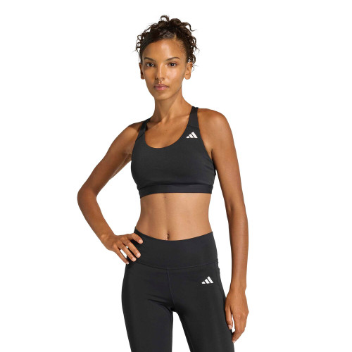 adidas Optime Essentials Medium Support Bra (W) Black View 1