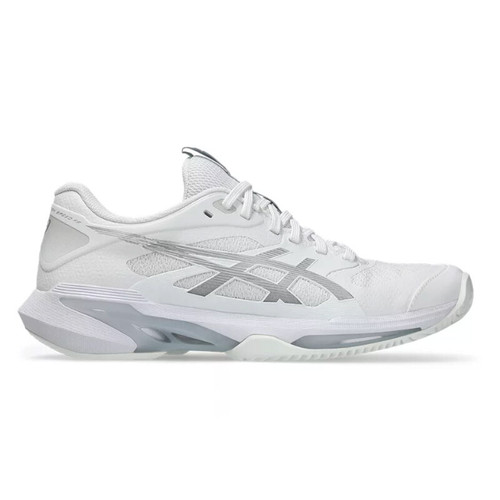 ASICS Solution Speed FF 4 Clay - Women's White/Silver View 1