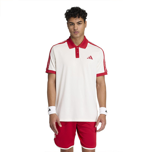 adidas Heritage Polo - Men's Chalk White View 1