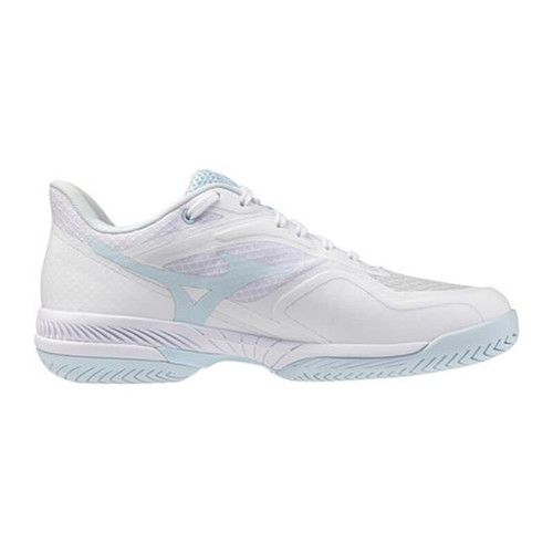 Mizuno Wave Strike AC - Women's White/Ice Water View 1