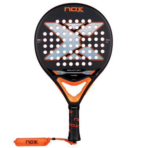 NOX Padel Equation Hard Advanced 2026 Black/Orange View 1