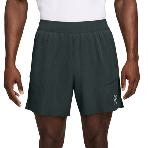 Nike Court Advantage 6" Short - Men's Black Spruce View 1