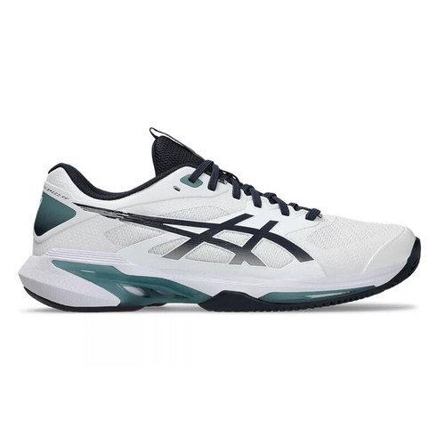 ASICS Solution Speed FF 4 Clay - Men's White/Midnight View 1