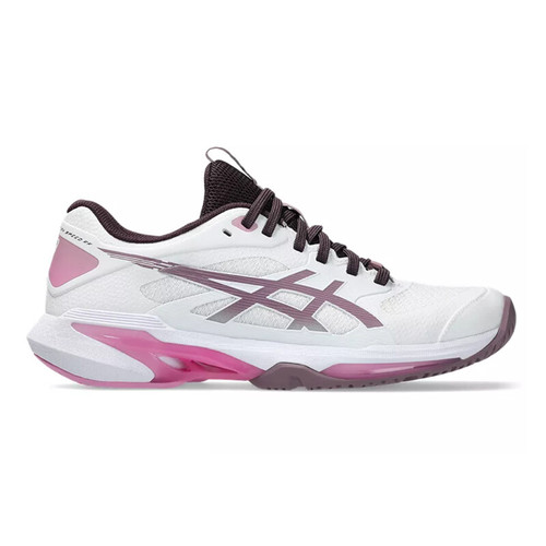 ASICS Solution Speed FF 4 - Women's White/Dusty Mauve View 1