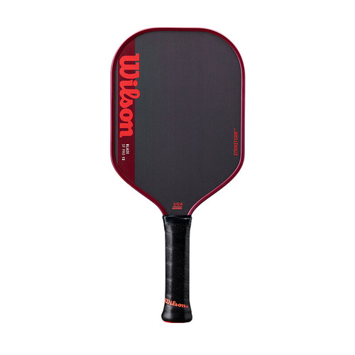Wilson Blaze SF Pro 13 Pickleball Paddle Black/Dark Red View 1