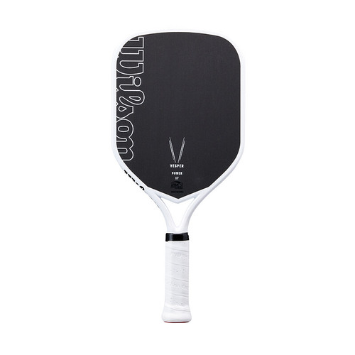 Wilson Vesper Power 17 Pickleball Paddle Black/White View 1