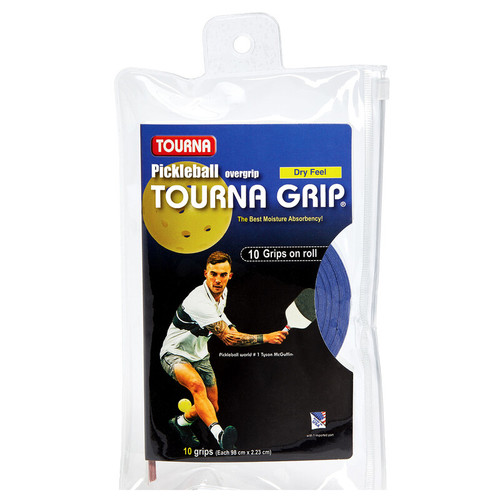 Tourna Grip Pickleball Overgrip (10x) Blue View 1