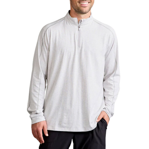 tasc Carrollton 1/4 Zip Top - Men's Off White View 1