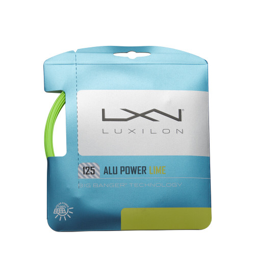 Luxilon ALU Power 125 16L LE Lime View 1