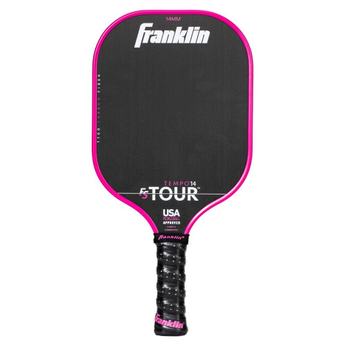 Franklin FS Tour Tempo Pickleball Paddle Set (14mm) Pink View 1