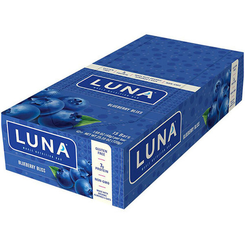 Luna Bars (15/Case) Blueberry Bliss View 1