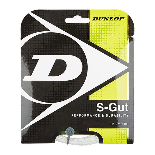 Dunlop S-Gut w/Dyna-Tec 16g White View 1