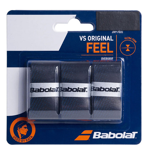 Babolat VS Grip Overgrip (3x) Black/Blue View 1