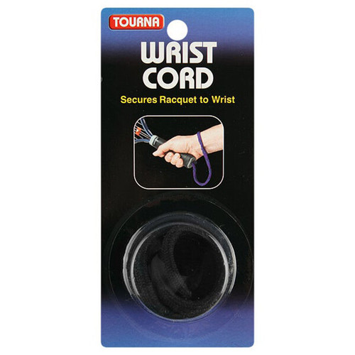 Tourna Wrist Cord (1X) Black View 1