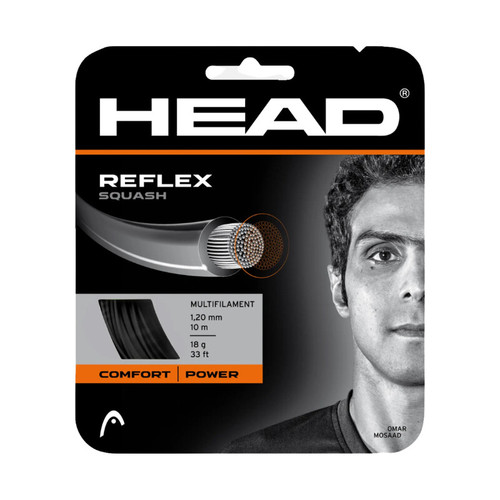 Head Reflex Squash Black View 1