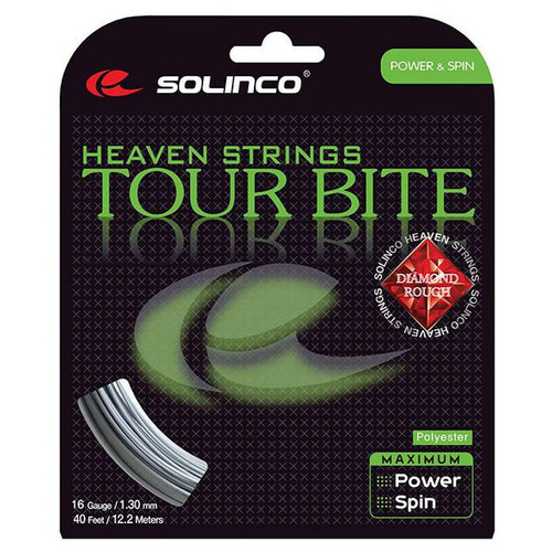 Solinco Tour Bite Diamond Rough (Silver) View 1