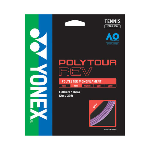 Yonex Polytour REV 130 Purple View 1