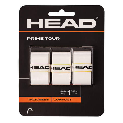 Head Prime Tour Overgrip (3x) White View 1