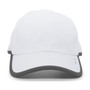 Pacific Lite Active Cap - Unisex White/Grey View 1
