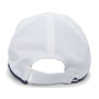 Pacific Lite Active Cap - Unisex White/Navy View 2