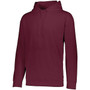 Augusta Wicking Fleece Hooded Sweatshirt - Men's Maroon View 1